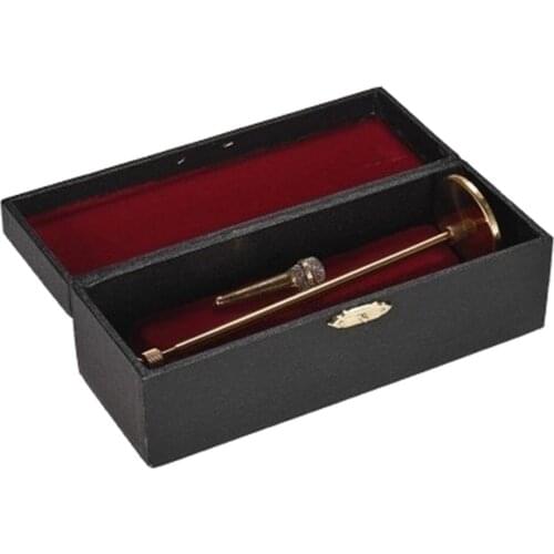 Mini KTV Karaoke Studio Microphone Mic Miniature W/ Case And Stand Set Ornaments