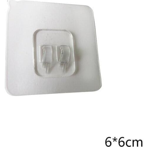 Non-marking paste buckle manufacturer non-marking hook claw buckle accessories stainless steel rack patch brushed transparent bu