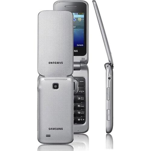 Samsung C3520 Unlocked Phone 2.4" 1.3 MP 800 mAh Removable Cell Phone 2G GSM Mobile phone