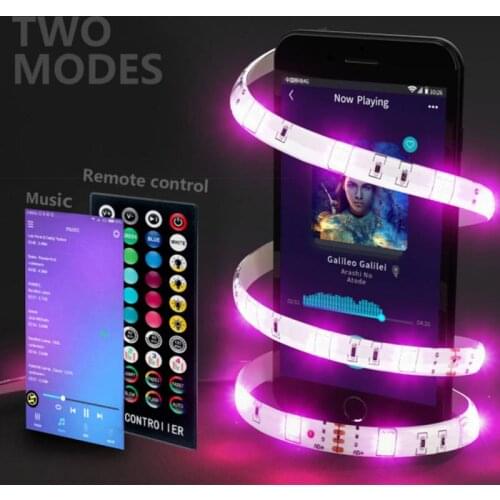 5050 LED Strip Light 10M 5M RGB Colorful Waterproof Music LED Light Flexible led Light strips RGB Tape Diode Decoration Lamp