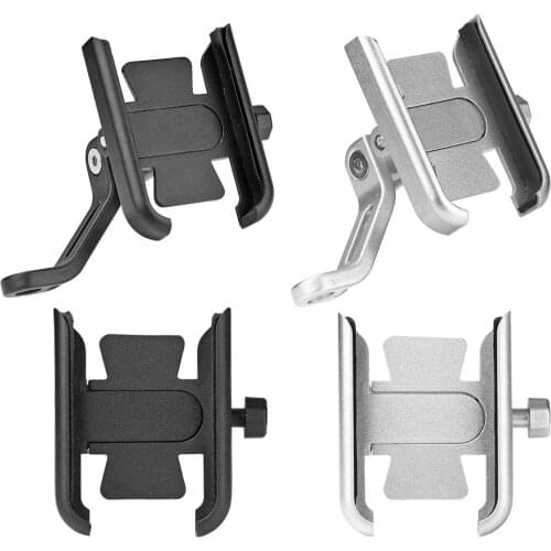 Aluminum Alloy Universal Bicycle Mobile Phone Holder Motorcycle Bike Handlebar Stand GPS Stand Mount Bracket Mount Phone Holder