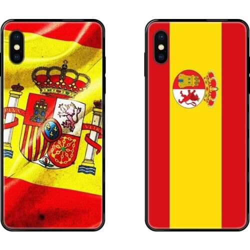 Bright Spain Flag National Emblem For Galaxy A70 A71 A70E A5 A6 A7 A8 A10 A10S A20 A20S A20E A21S A30S A40 A50 2017 2018 Great