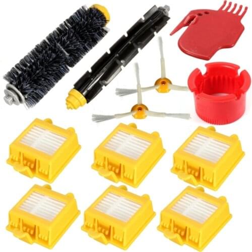 Replacement Vacuum Cleaner Accessories Parts For IRobot Roomba 700 760 770 780 790 Robotic Vacuum Cleaner 12PCS