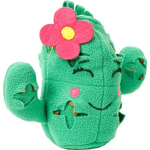 Hot Sale 3-in-1 Dog Squeaky Toys Pet Interactive Cactus Chew Toy With Ball Pets Toy Supplies Outgoing