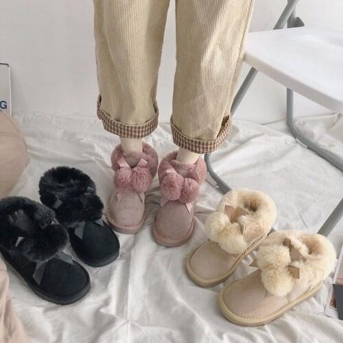 Women Boots Waterproof Snow Boots Female Plush Winter Boots Women Warm Ankle Botas Mujer Winter Shoes Woman Dropshipping R14-89