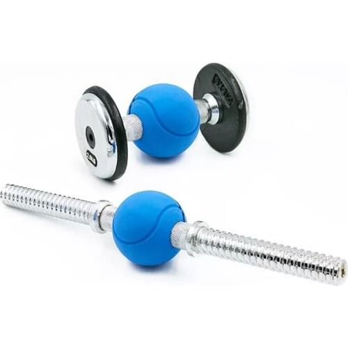 1 Pair Dumbbell Thick Grips Grip Adapter Silicon Anti-Slip Hand Protector Gym Bodybuilding Fitness Training Weightlifting