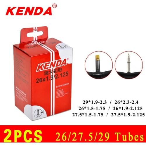 2PCS KENDA bicycle inner tube 26/27.5/29 camera Schrader Presta valve inner tube mountain bike tubes tire chambre air