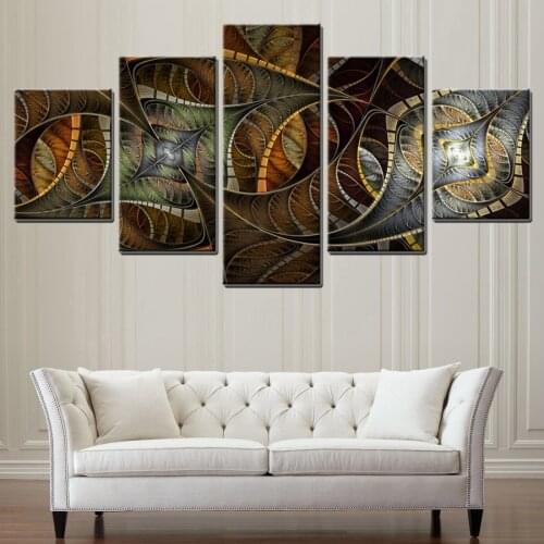 Abstract Decorative Pattern Pictures Print on Oil Painting Canvas Living Room Decor Art Wall High Quality Waterproof Unframed