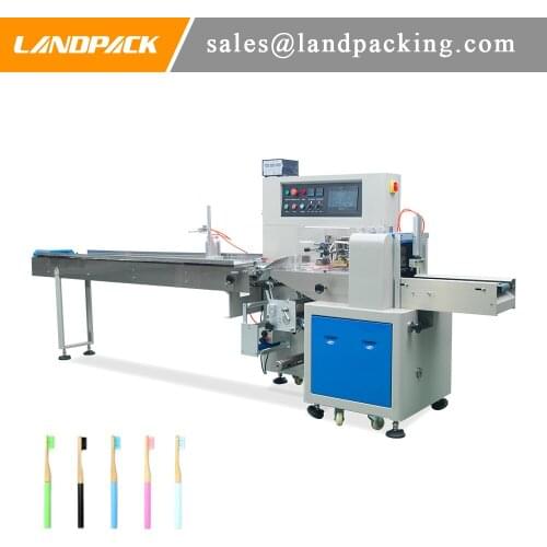 Automatic Multifunction Pillow Packaging Machine For Toothbrush Packing