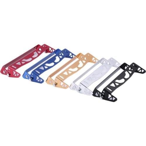 Car Universal Aluminum Adjustable Rotating Car License Plate Frame Holder Solid License Plates