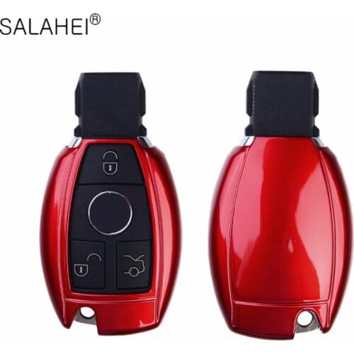 Beautiful New ABS Car Remote Key Case Cover Shell For Mercedes Benz CLS CLA GL R SLK AMG A B C S Protector keychain Accessories