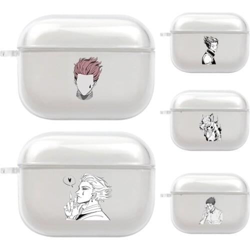 Hisoka Anime Hunter X hunter TPU Cover Case For AirPods Pro Case Bluetooth Case For Airpod 3 Earphone Accessories Skin
