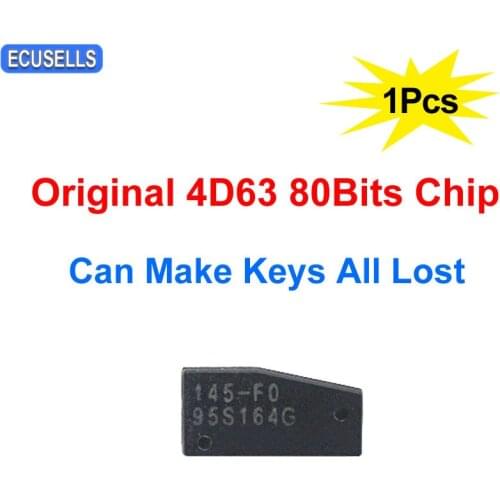 Car Key Chip Original High Quality 4D63 80bit Chip for Ford and For Mazda 4D 63 80 Bit Chip Can Make Keys All Lost