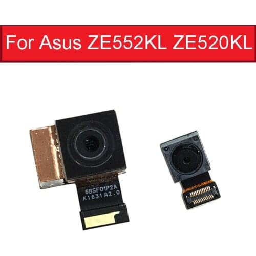 Front & Rear Camera For Asus Zenfone 3 ZE552KL ZE520KL Z012DA Z017DA Main Back Camera Small Camera Module Flex Cable Replacement