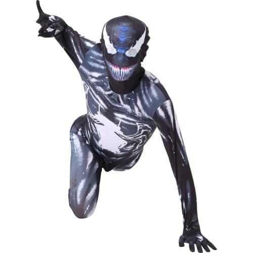 Halloween anime spider costume man suit kids adult red csotume cosplay miles morales zentai