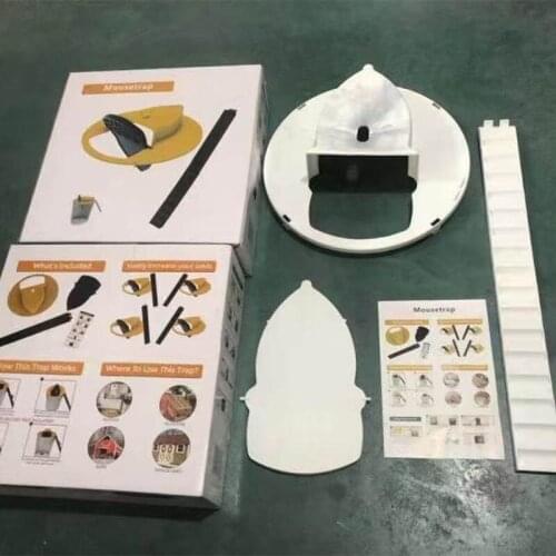 Reusable Smart Mouse Rat Trap Plastic Flip N Slide Bucket with Compatible Quick Effective Sanitary Safe Mousetrap Catcher
