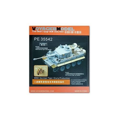 KNL HOBBY Voyager Model PE35542 6 heavy truck tiger-type pre-upgrade with metal etching kit (dragon)