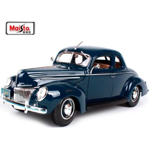Maisto 1:18 1939 Ford Deluxe Old Car model Diecast Model Car Toy New In Box Free Shipping 31180
