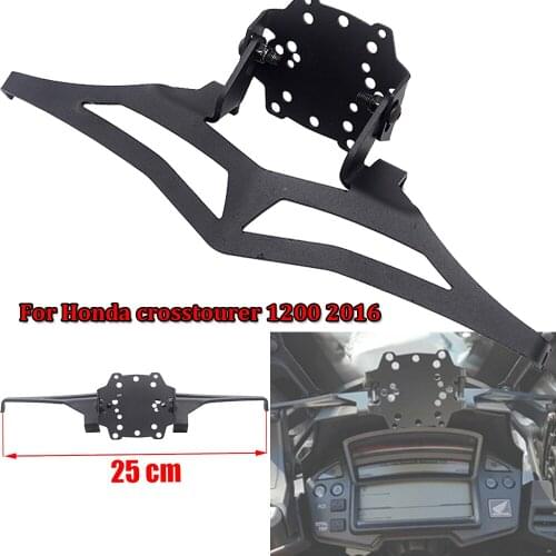 Motorcycle Stand Holder Phone Mobile Phone GPS Navigation Plate Bracket for HONDA CROSSTOURER 1200 2016 CROSSTOURER 1200