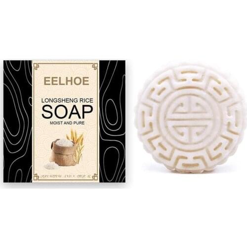 Original Authentic Shampoo Bars Handcrafted Rice Soap Rice Water Natural Ingredients Rice Soap For Curly Wavy Straight Hair мыло