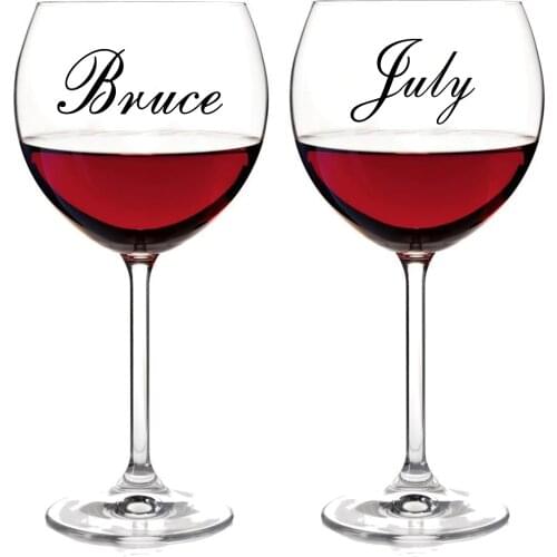 Excellent Vinyl Wine Cup Stickers Custom Name Decals For Living Room cuisines Cup Vinyl Stickers cuisine Wall Decals pegatinas