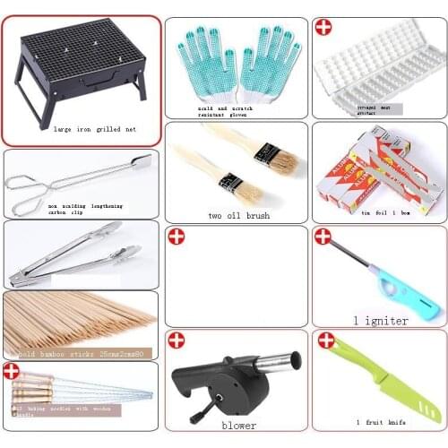 Asadores Portatiles Plate Portable Garden Portatil Barbeque Carbon Charcoal Parrilla Churrasqueira Bbq Commercial Grill Barbecue