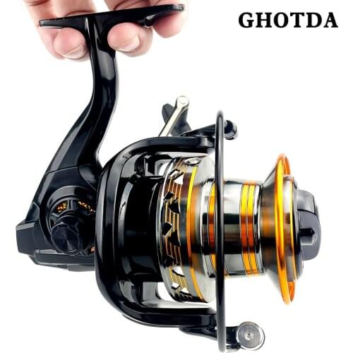 Fishing Reel Spinning Carp Fishing Full Metal Spool 13BB Reel Catfish Fish Spinning Reel Surfcasting Reel Fishing Reel