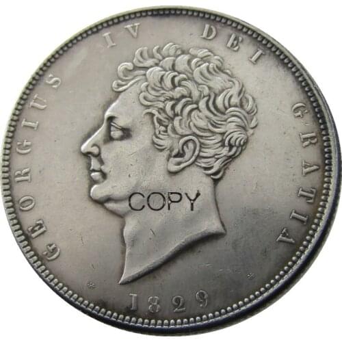 UF(09)Great Britain George IV 1829 Half Crown Copy Coin