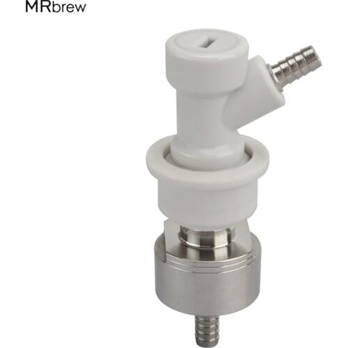 Stainless Steel Carbonation Cap Carbonator with gas Ball Lock Disconnect -1/4"Barb