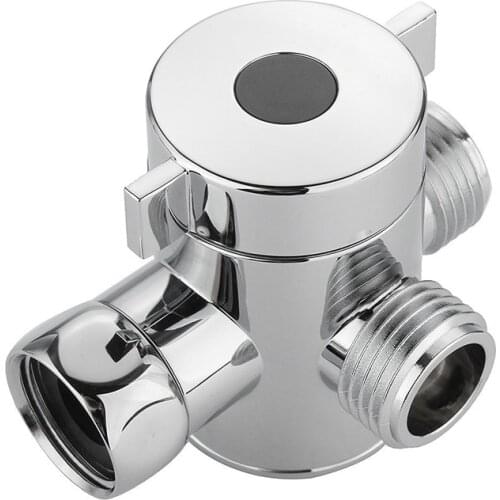 Water Separator Shower Shower Head 3-Way Adapter Bathroom Diverter Valve For Shower Arm Mounted Water Bathroom Accessories