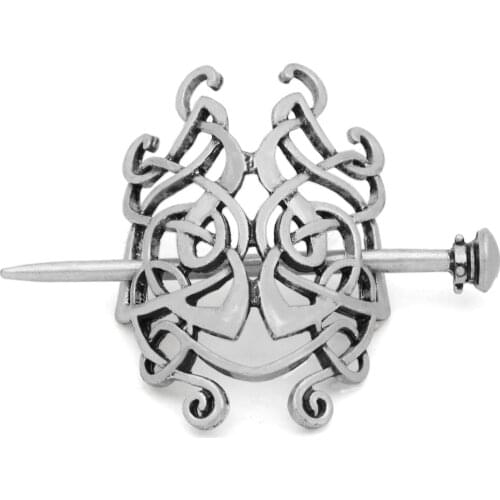 Viking Celtics Knotwork Hairpin Hair Jewelry For Women Cetilcs Hair Jewelry