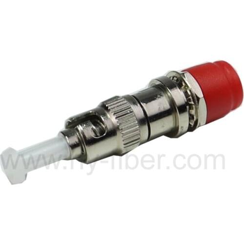 ST-FC male-female hybrid fiber optical adapter SM or MM