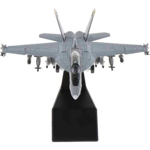1:100 F/A-18 Strike Fighter Plane Display Model - Metal Mini Military Aircraft