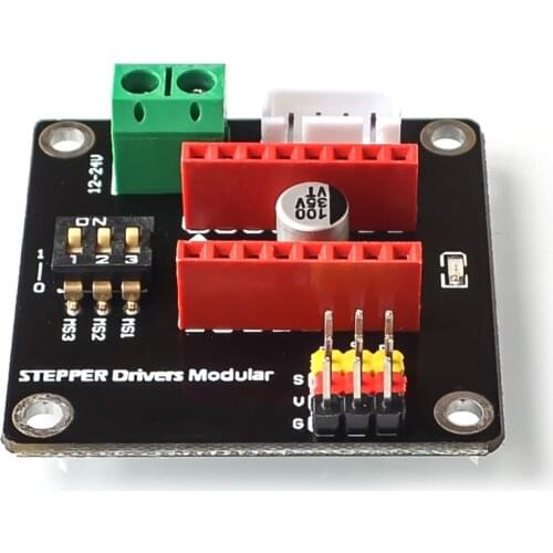 10PCS/LOT 42 Stepper Motor Driver Expansion Board DRV8825 A4988 3D Printer Control Shield Module For Arduino UNO R3 Ramps1.4 DIY