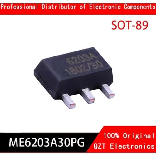 10pieces ME6203A30PG SOT-89 6203A ME 3V LDO