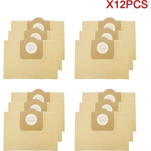 12pcs dust bags for vacuum cleaner for KARCHER WD3 WD3300 WD3.500P A2200-A2299 A2500-A2599 A2600-A2699 SE4002 K2201 F K2901 F
