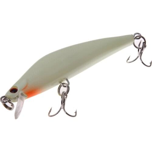 8.5cm 9g Artificial Floating Minnow Lure 3D Luminous Night Fishing Isca Artificial Hard Bait Hook Tackle 3D Fish Eyes