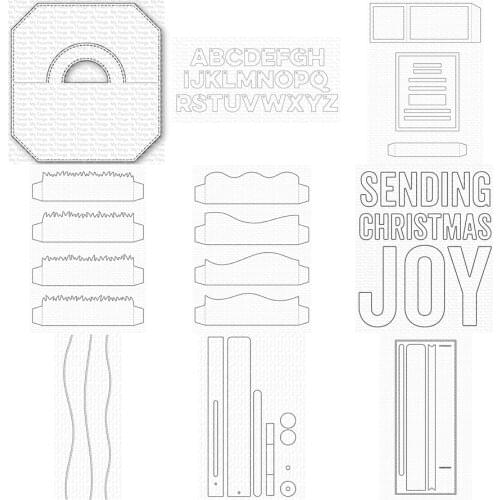 AliliArts Metal Cutting Dies Assembly box diy Scrapbooking Photo Album Decorative Embossing PaperCard Crafts Die 2020