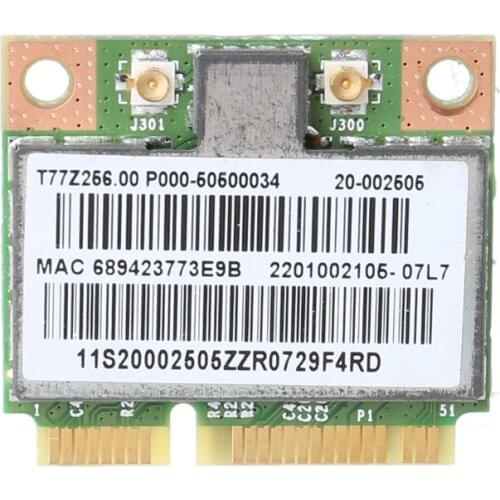 BCM4313HMGB BCM4313 WiFi 1x1 BGN Adapter Card for Lenovo z370 g480 g580 g780 Y470 Y570 y480 y580 Series FRU 20002505 96BA