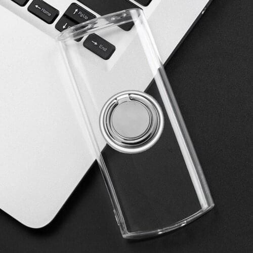 For Nokia 105 4G Back Ring Holder Bracket Phone Cover TPU Soft Silicone Case On Nokia105 2021