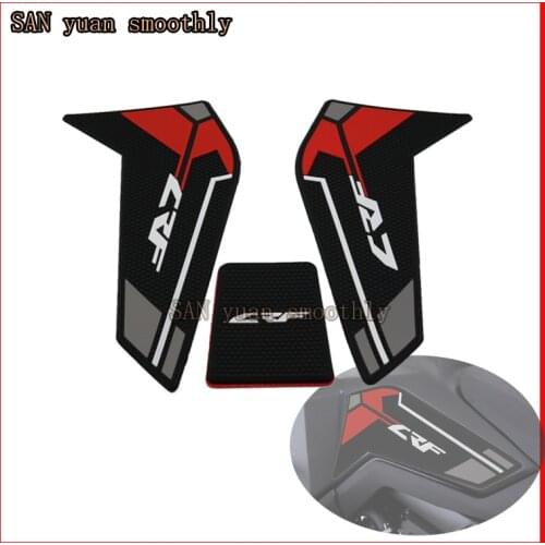 For HONDA CRF1100L CRF 1100 L Africa Twin 2020 2021 Anti Slip Traction Tank Pad Motorcycle Accessiores Sticker Knee Protector