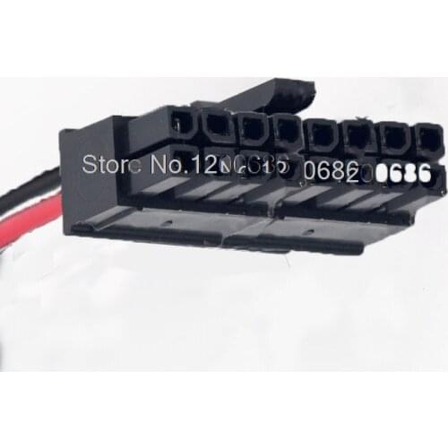 Custom wiring harness 20CM of 2 conductor AWG 20 wire connected to a Molex 43025 16PIN 2X8 3.0MM