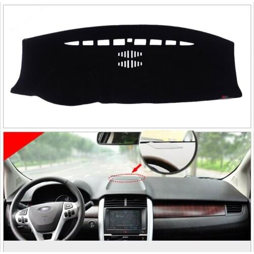 Interior Dashboard Carpet Photophobism Protective Pad Mat For Ford Edge 2011-2012