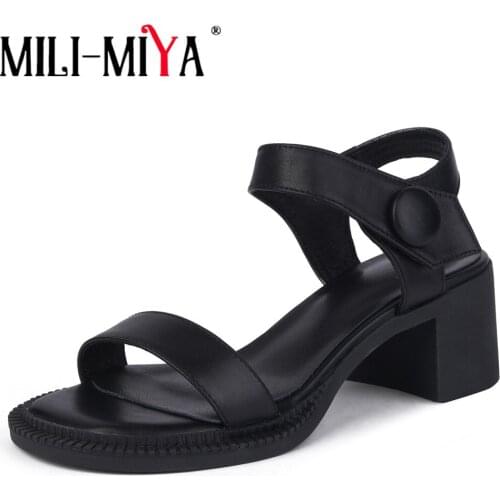 MILI-MIYA Women's Open Toe Shoes