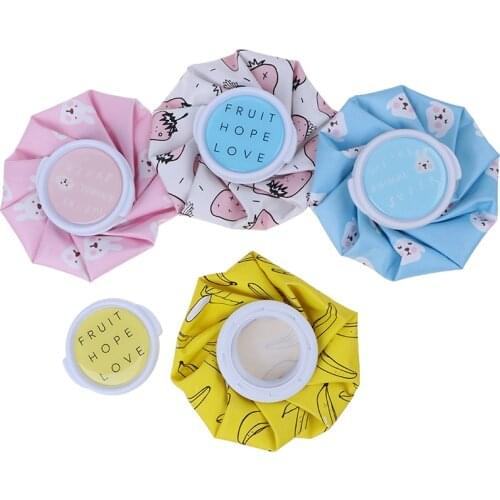 Cartoon Cold Hot Water Bag Reusable Ice Bag Cup Cold Pain Relief Heat Pack Practical Gifts Relief Heat Pack Care Supplies