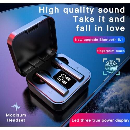Auriculares Bluetooth Earphones Headphones Case Airpots Case Bluetooth Wireless Earbuds For Xiaomi Smartphone Headset With Mic