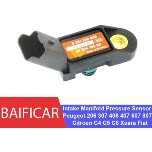 Baificar Brand New Genuine Intake Manifold Pressure Sensor 1920AC 457403 For Citroen C4 C5 C8 Xsara Fiat Peugeot 206 406 407 607