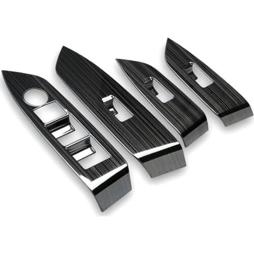 NEW-Car Window Switch Panel Adjust Cover Trim Stickers Strip Garnish Decoration Car Styling For Mazda Cx-5 Cx5 2017 2018 2019 Lh