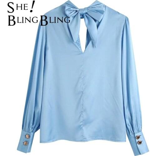 SheBlingBling Openwork Blouses