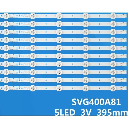New 395mm 5LEDs LED Strip For Sony 40 inch TV KLV-40R476A KLV-40R470A KLV-40R479A SVG400A81 S400H1LCD-1 SVG400A81_REV3_121114